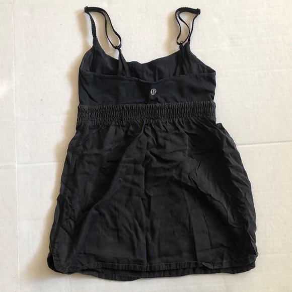 Lululemon Black Tank Top RARE size 2 - Picture 3 of 6